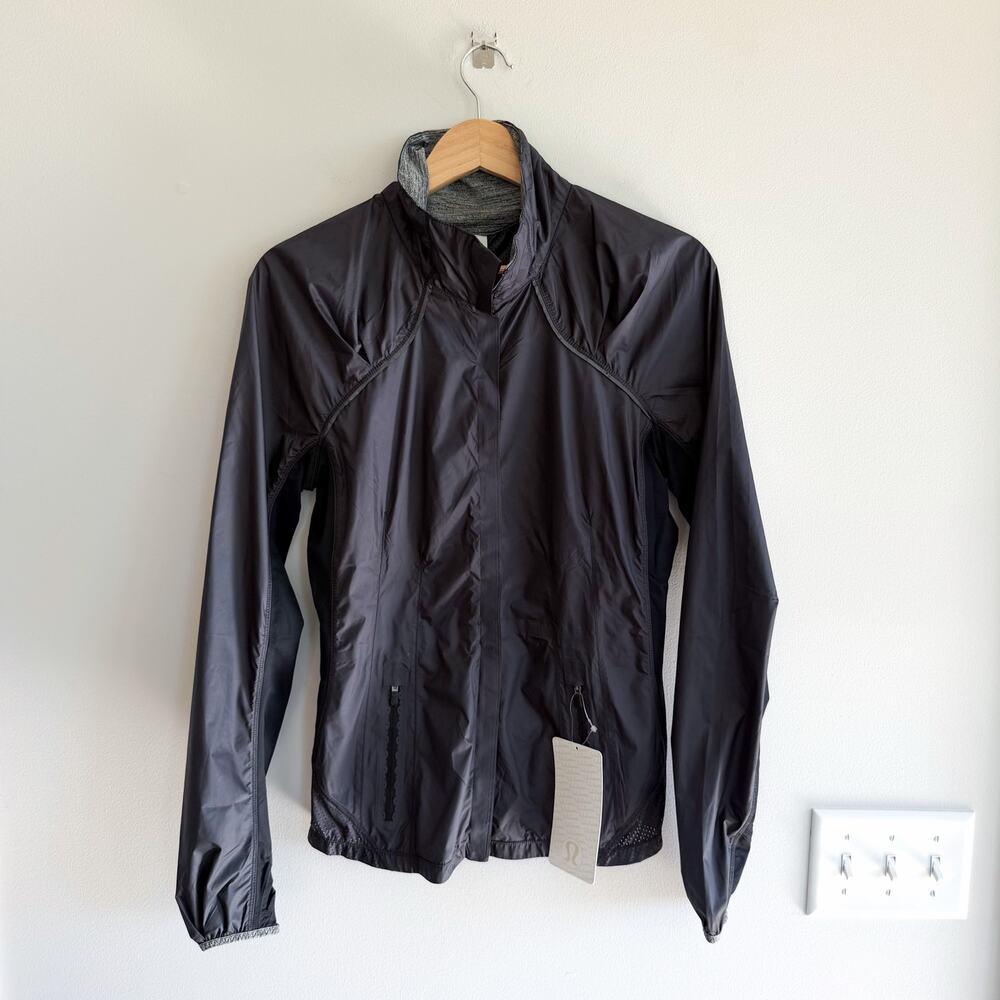Lululemon Run: Essential Lightweight Performance Running Jacket Black 6